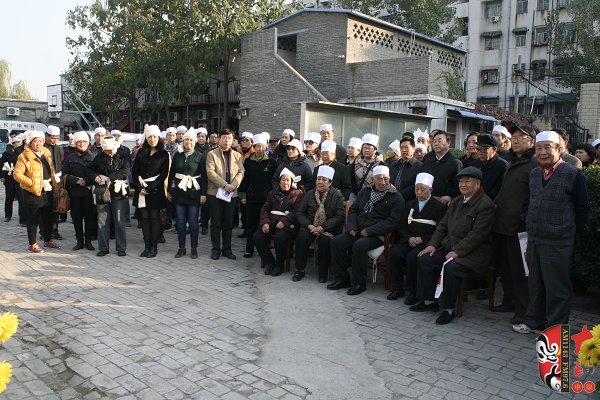 著名豫劇表演藝術(shù)家、“汴京三王”之一王敬先追悼會(huì)現(xiàn)場(chǎng)