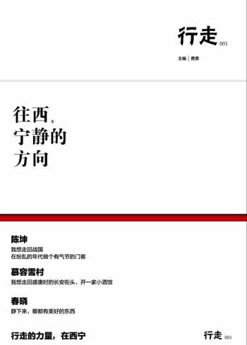 陳坤首次擔(dān)當(dāng)出品人的《往西，寧靜的方向》