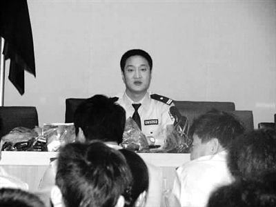 原夏縣公安局長孫宏軍資料圖。他涉嫌違紀違法目前被調(diào)查。