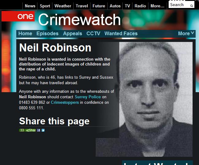據(jù)英國(guó)廣播公司（BBC）網(wǎng)站消息，英國(guó)警方正在通緝一名涉嫌傳播淫穢兒童照片和性侵兒童的逃犯，有跡象顯示，他有可能潛伏在中國(guó)北京的國(guó)際學(xué)校當(dāng)老師。