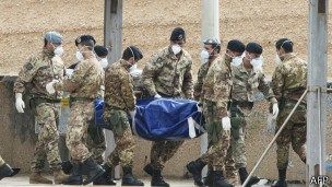 意大利海軍相信他們將發(fā)現(xiàn)更多海難死者。