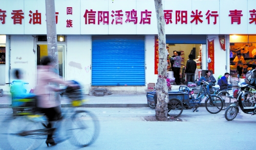 鄭州市一些活禽店紛紛關門，有人猜測，是受禽流感影響
