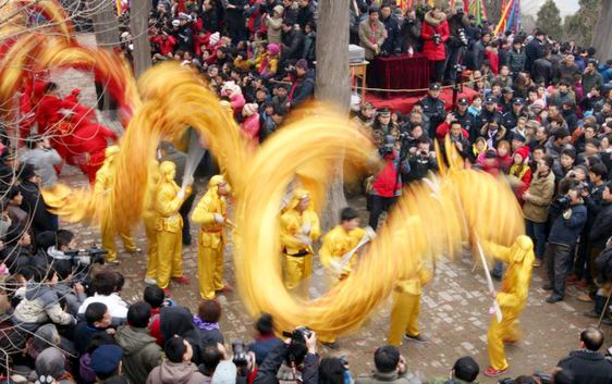 鶴壁：?？h春節(jié)廟會(huì) “廟”趣生