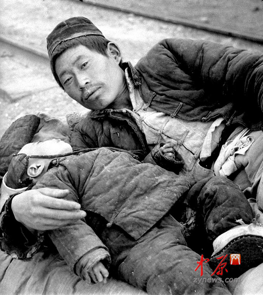 饑荒受災(zāi)者，父與子