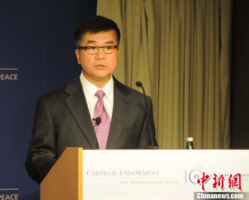 資料圖：美國駐華大使駱家輝。中新社發(fā) 德永健 攝