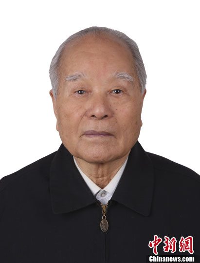 圖為程開甲院士資料照片。（國家科技獎勵辦供圖）中新社發(fā)