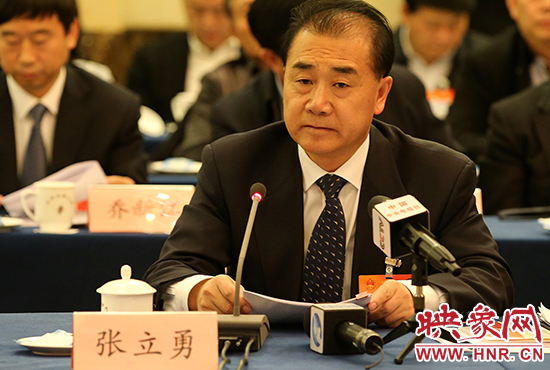 全國人大代表、河南省高級人民法院院長張立勇