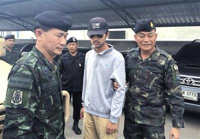 9月1日，泰國警方在泰國與柬埔寨邊境抓獲曼谷爆炸案主要嫌疑犯。圖/CFP