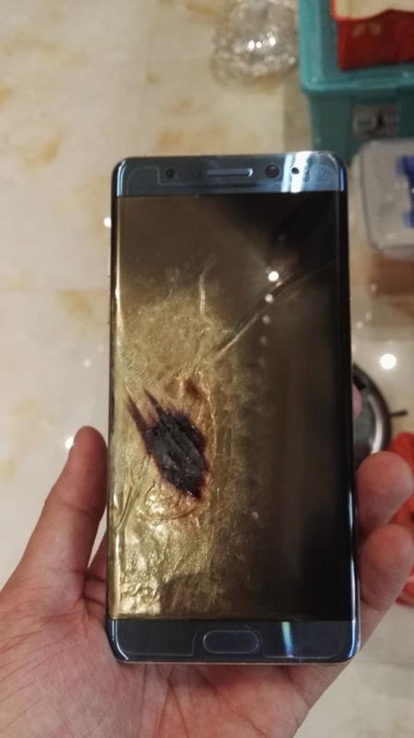 國(guó)行版三星Note 7也炸了？京東確認(rèn)這個(gè)訂單是真的