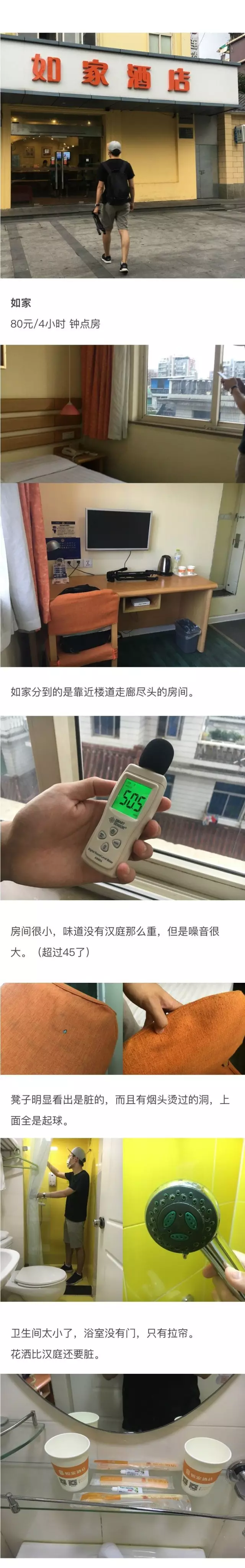 快捷酒店究竟有多臟？網(wǎng)友在7家酒店開房實(shí)測