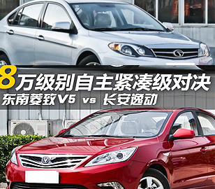 8萬元級自主對決！菱致V5對比長安逸動