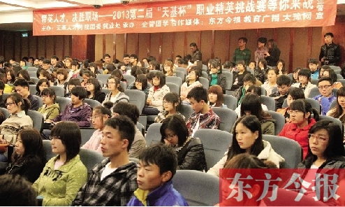 2日晚上，在鄭州升達(dá)大學(xué)校園內(nèi)，2013第二屆“天基杯”職業(yè)精英挑戰(zhàn)賽啟動