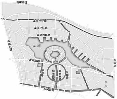 鄭州龍湖區(qū)域6塊商業(yè)用地拍賣遇冷，全部以起始價成交最貴的一塊不過888.09萬/畝，僅為8月龍湖“地