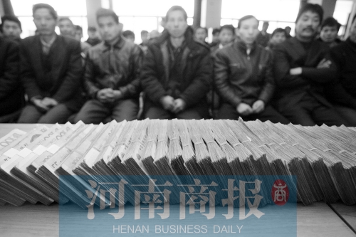 打擊拖欠農(nóng)民工工資，鄭州今年又出狠招（資料圖）河南商報記者 王春勝/攝