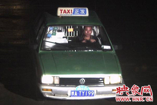 肇事嫌疑車輛及司機照片。