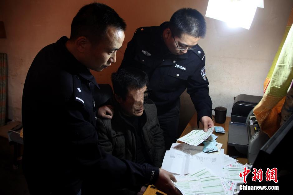 圖為抓獲犯罪嫌疑人（資料圖片）。