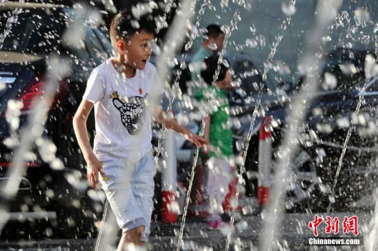 山西太原最高溫度達到36℃。