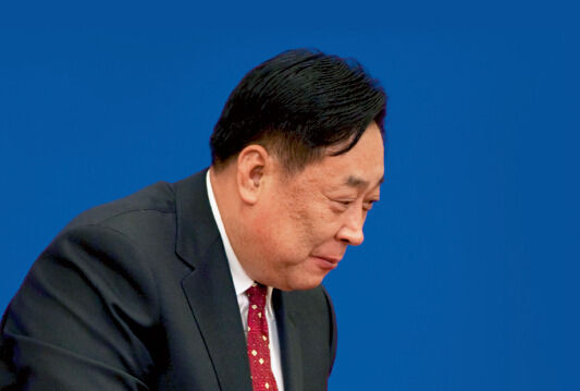 張力軍從環(huán)保部副部長(zhǎng)任上退休兩年多后，被中紀(jì)委宣布接受組織調(diào)查。資料圖