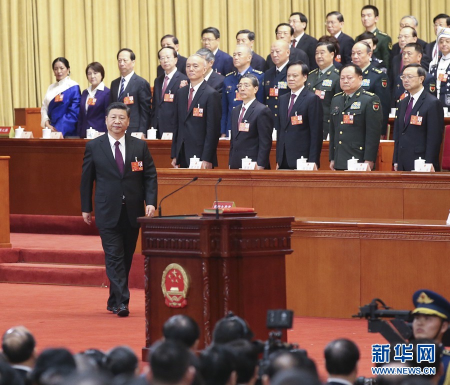 習(xí)近平當(dāng)選國(guó)家主席、中央軍委主席