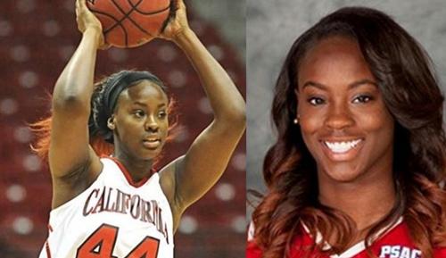 圖為加拿大籍女子籃球運動員克拉克（Shanice Clark）。