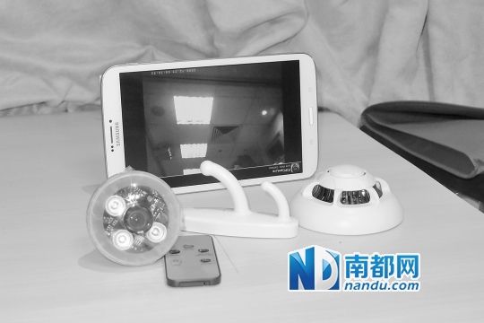 香港民建聯(lián)從市面購買到的偷拍儀器。
