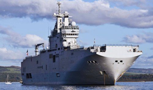 俄羅斯向法國購買西北風級兩棲攻擊艦。